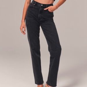 Abercrombie 90s Straight Ultra High Rise Jeans